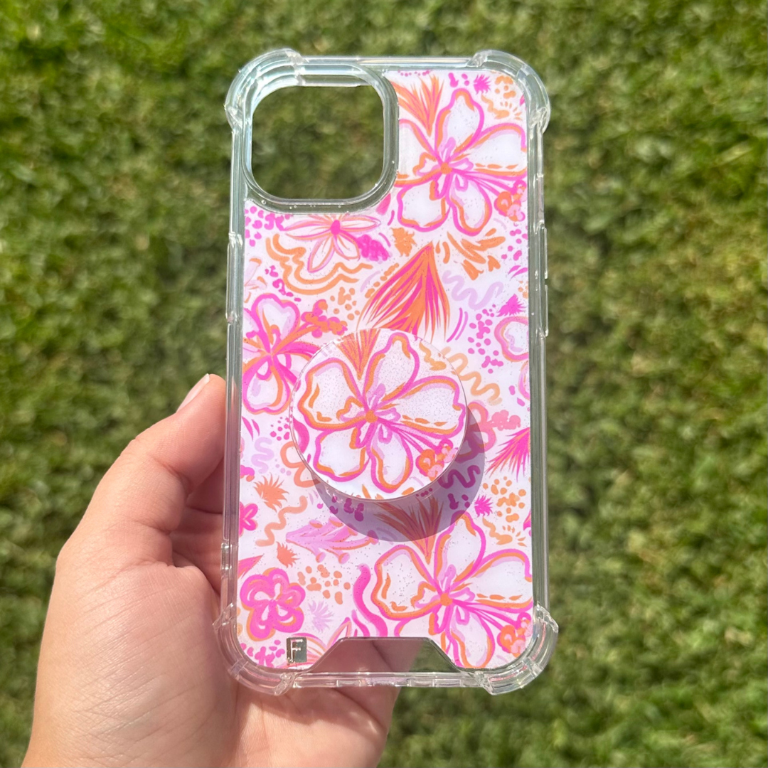 Tropical Flowers con Holder