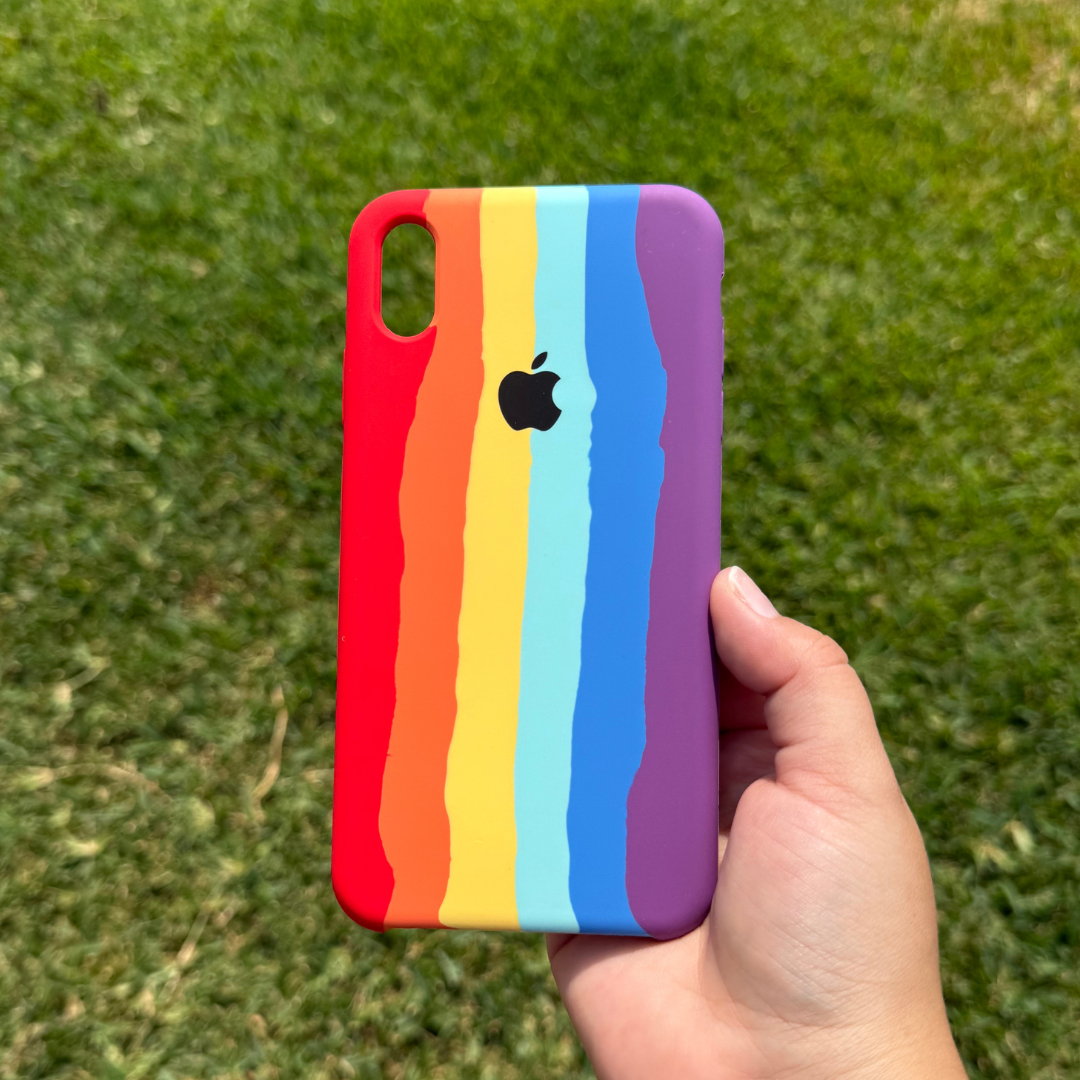 iPhone X/XS - Arcoíris Silicón