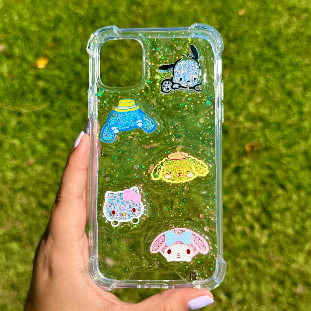 Foncase 3D Sanrio Glitter