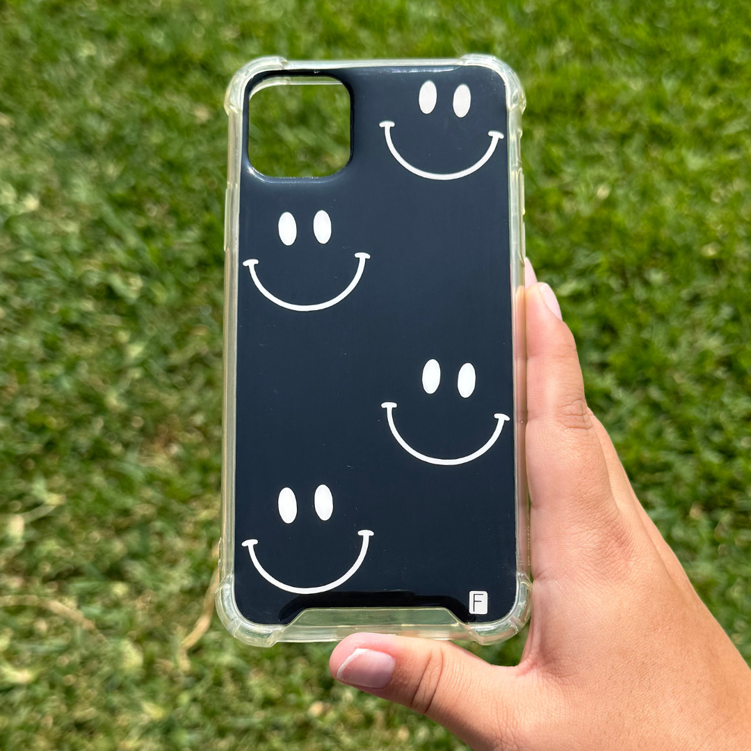 iPhone 11 Pro Max - Black Smiley