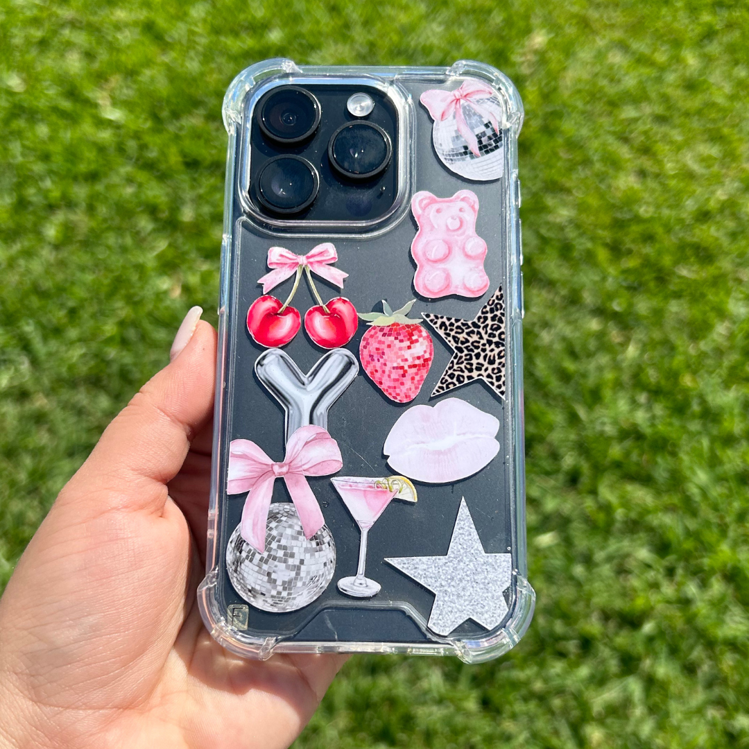 Girlie Stickers con Inicial