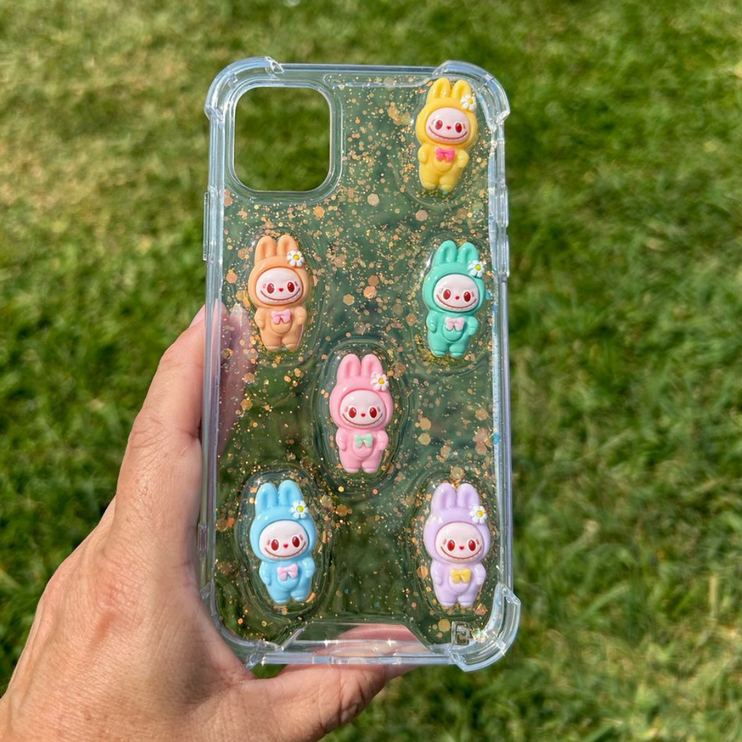 3D Labubu con brillos