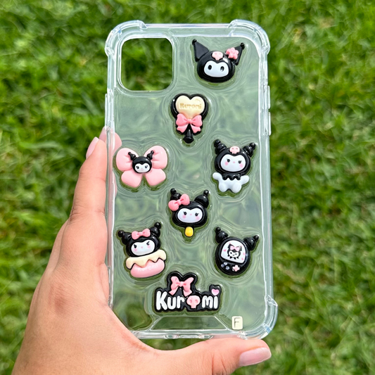 Foncase 3D Black Kuromi
