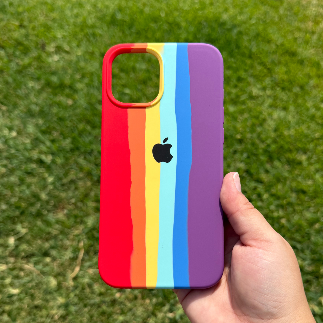 iPhone 11 Pro Max - Arcoíris Silicón