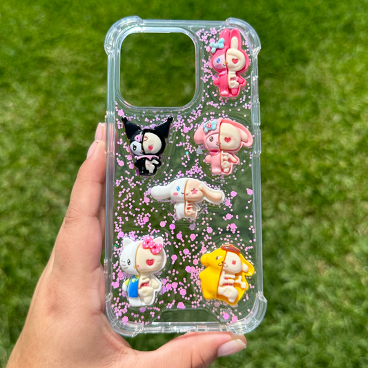 Foncase 3D Sanrio Skeleton