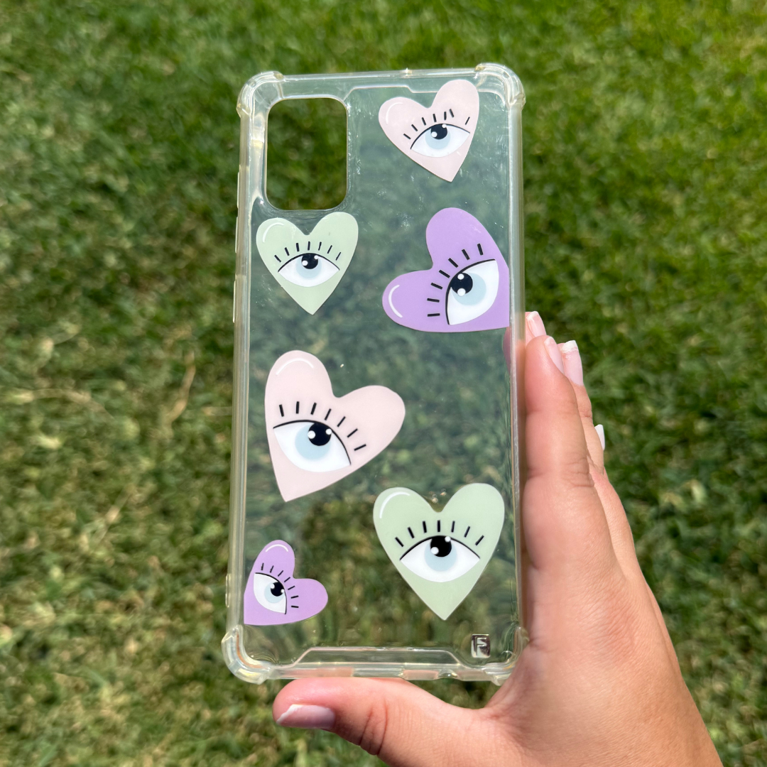 Samsung A51 - Pastel Eye Heart