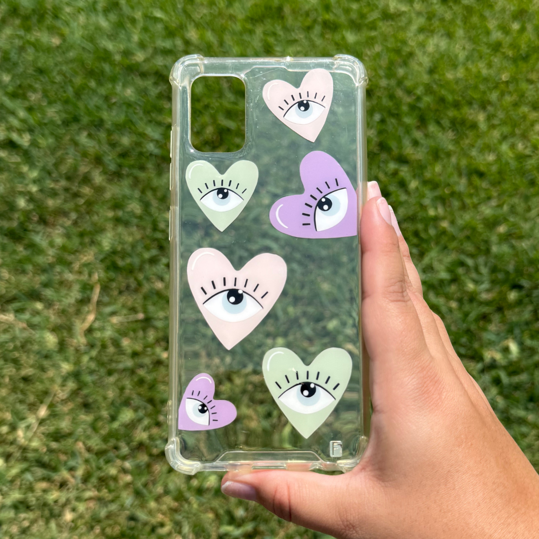 Samsung A71 - Pastel Eye Heart