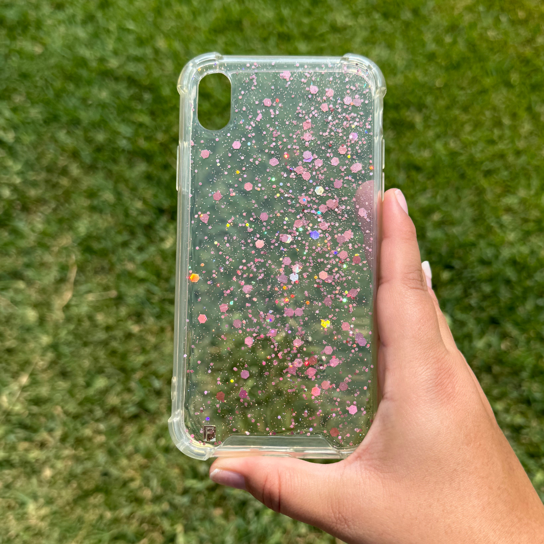 iPhone XR - Pink Sparkles