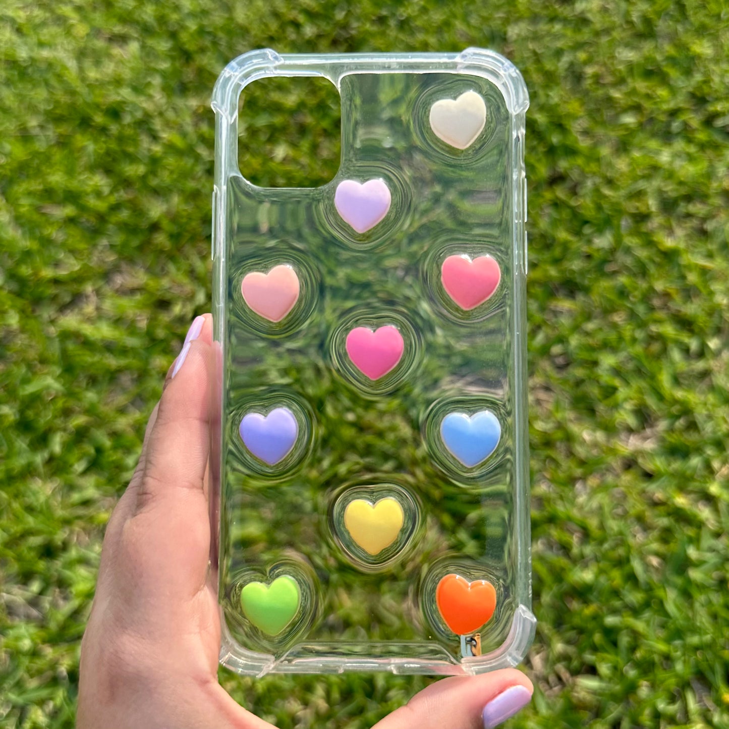 Foncase Corazones 3D