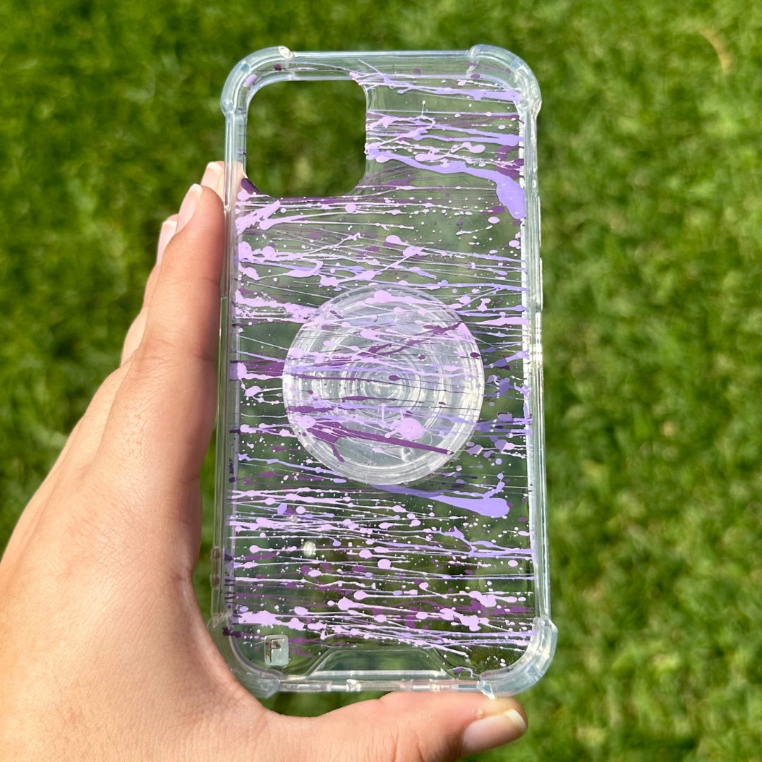 Purple Splash con Holder