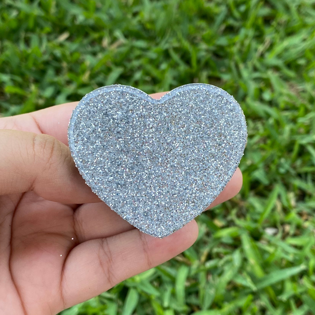 Holder Corazón Plata