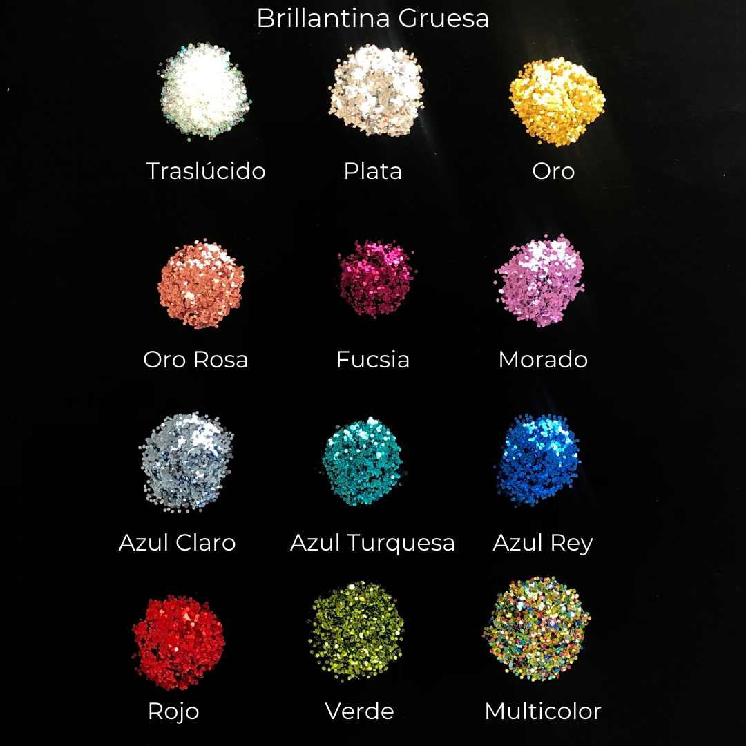 Inicial con Brillantina