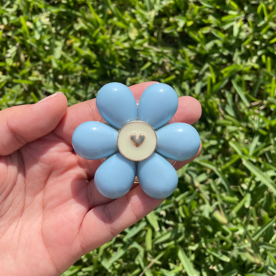 Holder Flor Azul Cielo