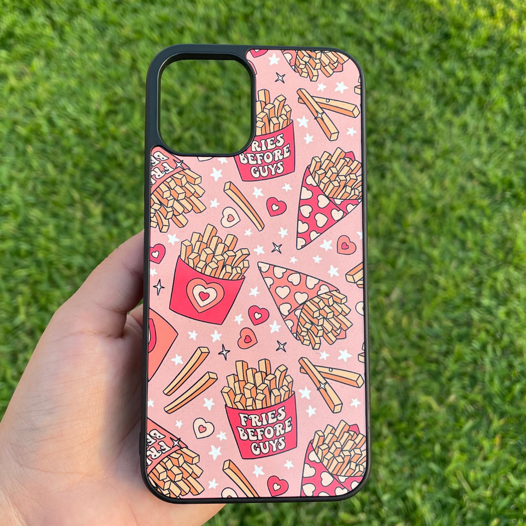 Fries Before Guys - Black Case