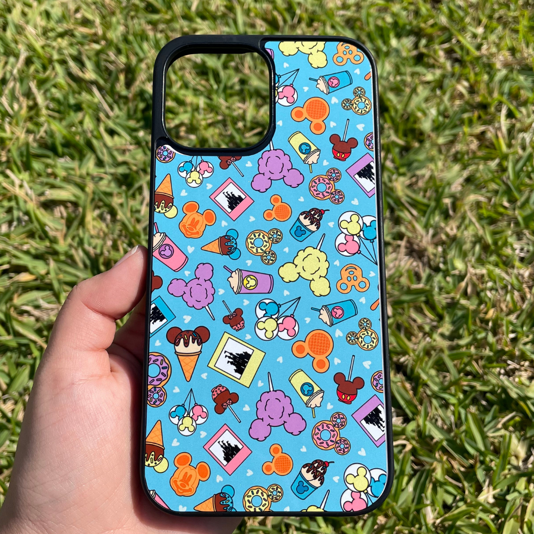 Blue Disney - Black Case