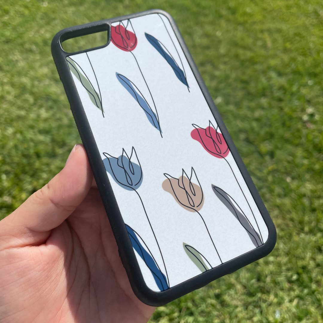 Tulipanes Colores - Black Case