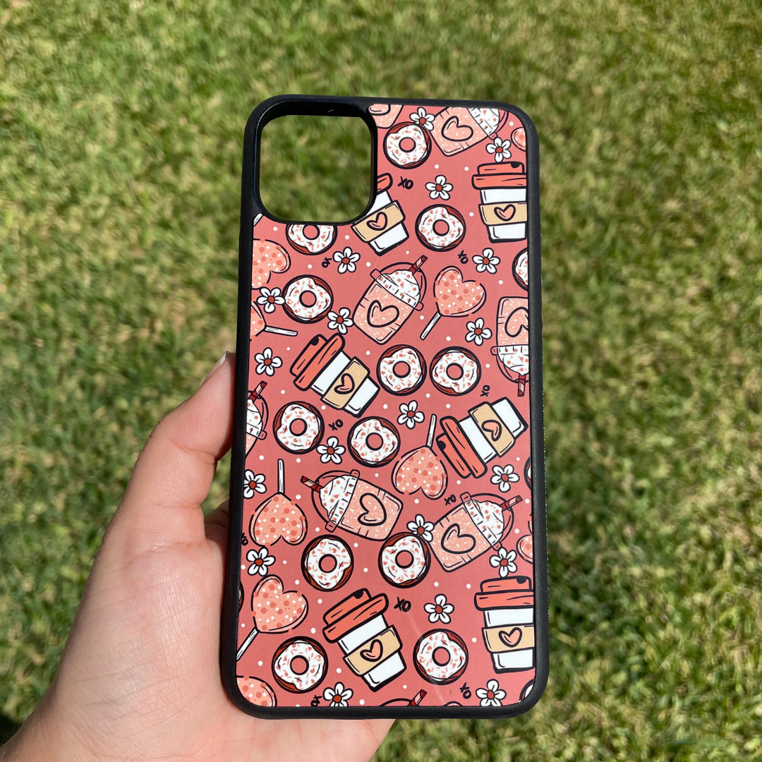 Love You A Latte - Black Case