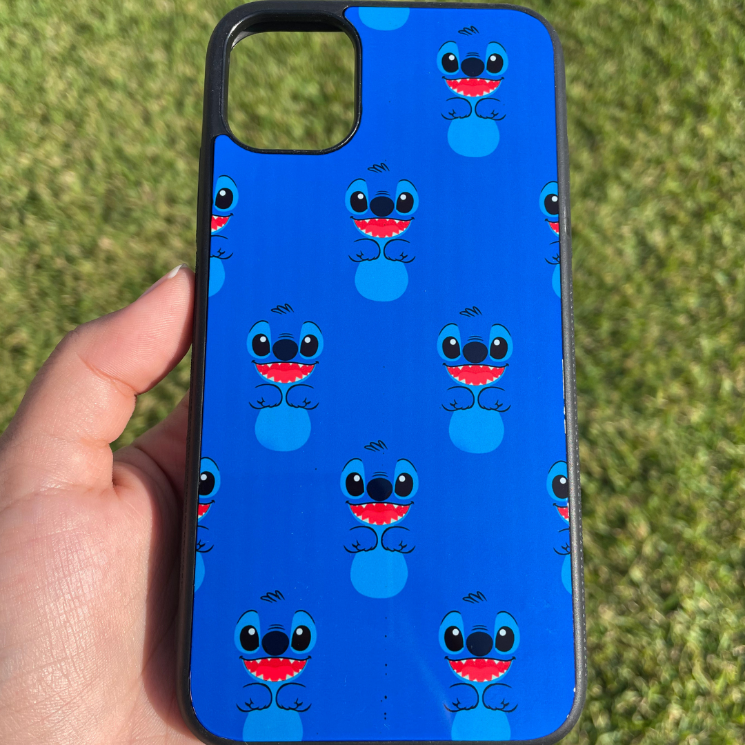 Blue Stitch - Black Case