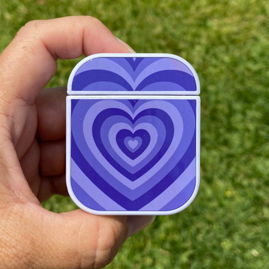 Hearts Purple - AirPods
