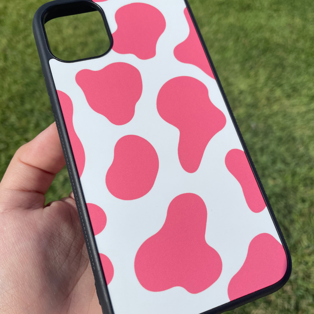 Moo Pink - Black Case