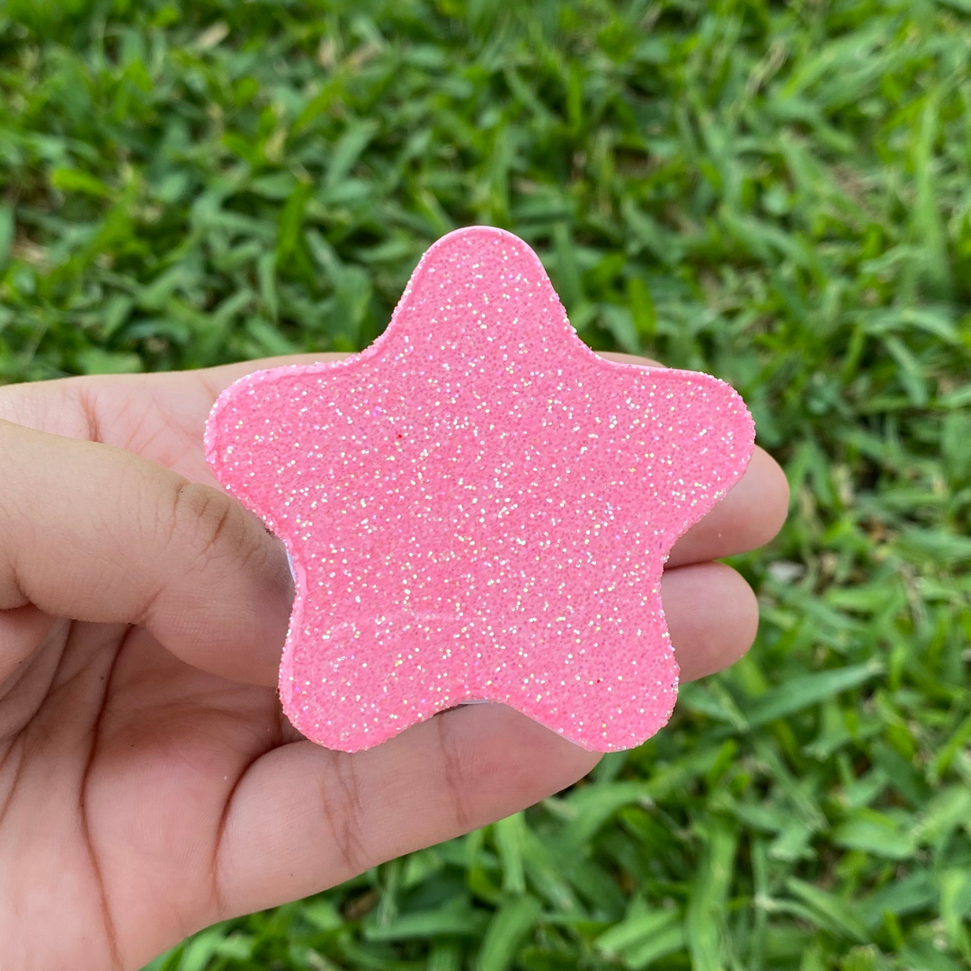 Holder Estrella Rosa Pastel Iris