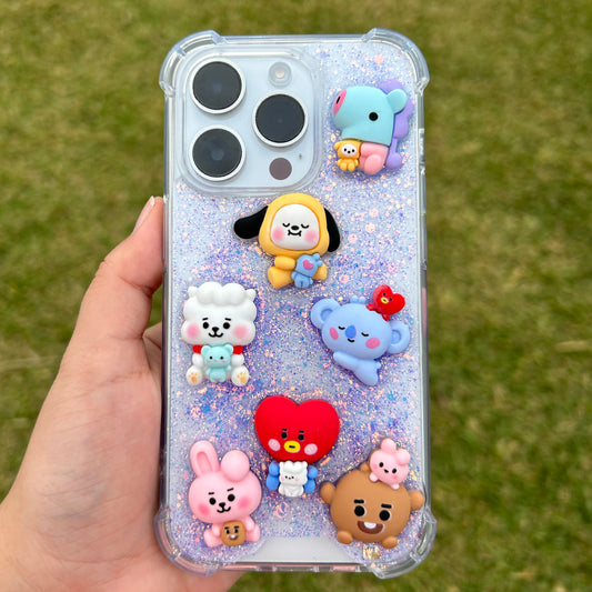 Foncase 3D BTS Brillos Royal