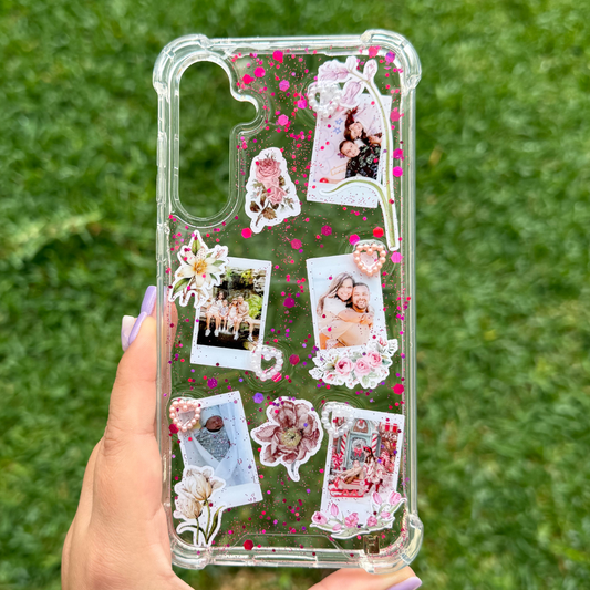 Fotos Personalizada Stickers Flores