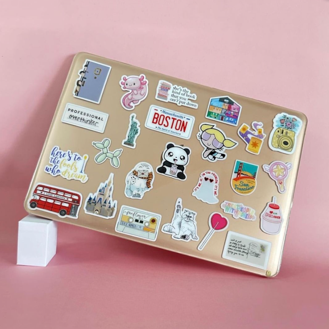 Laptop Personaliza con Stickers – Fontocases