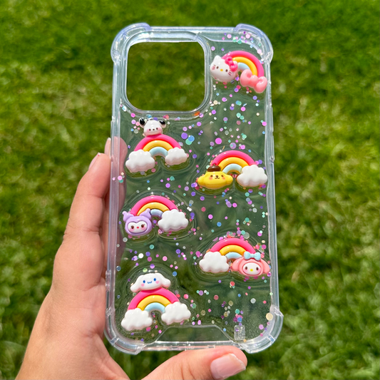 Foncase 3D Sanrio Rainbow