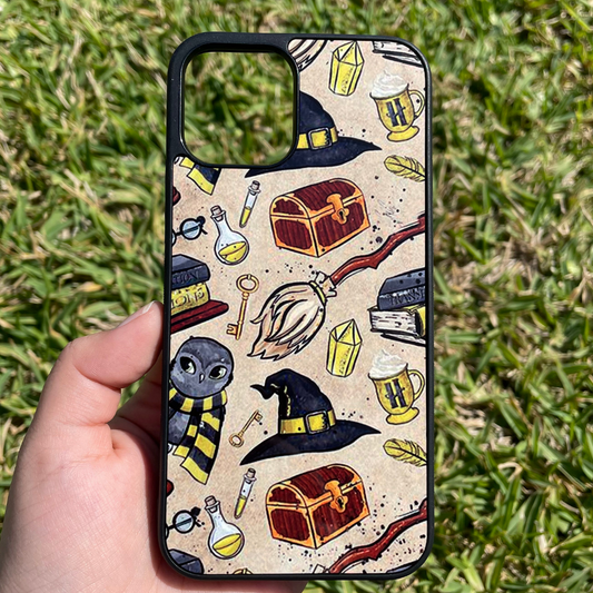 Hufflepuff - Black Case