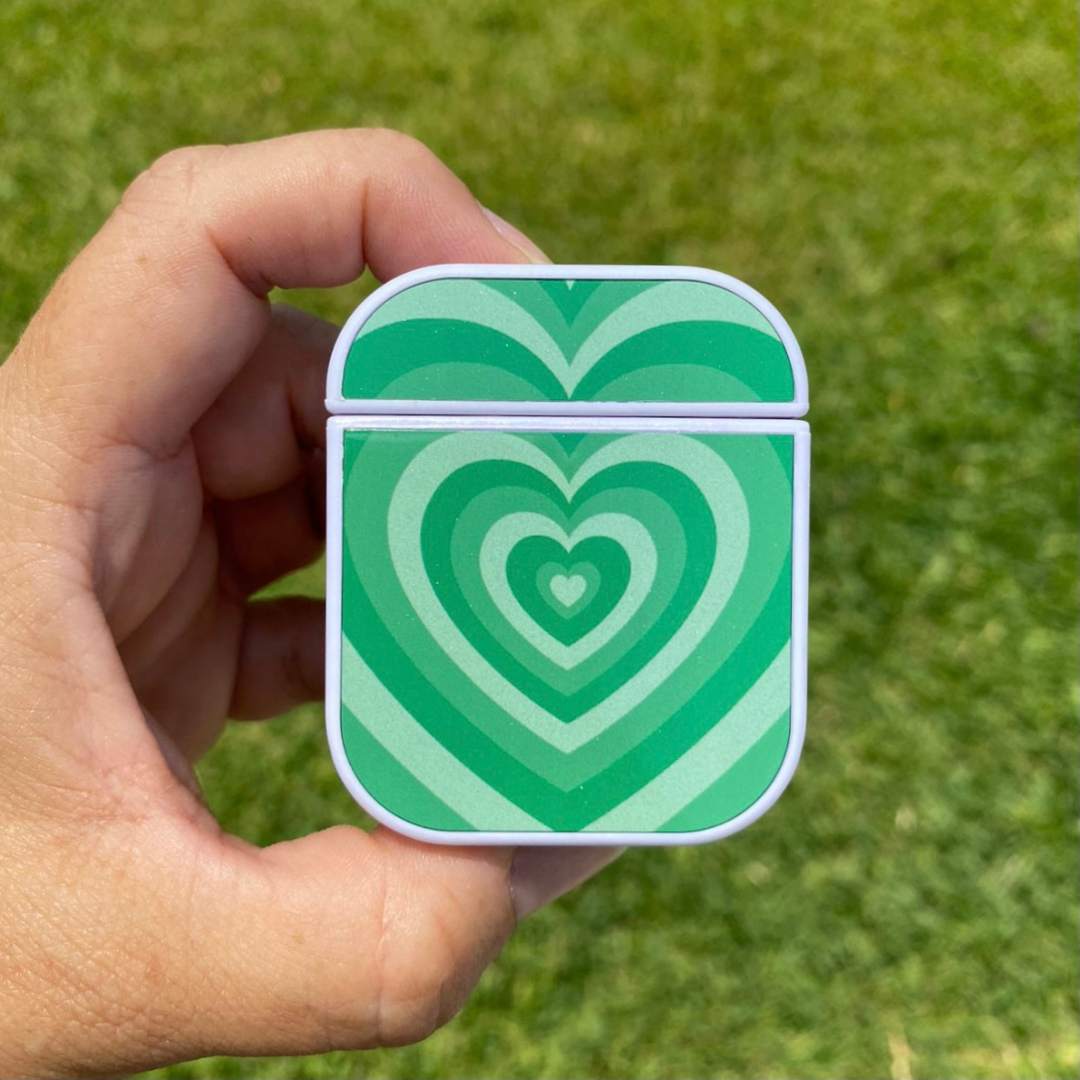 Hearts Green - AirPods